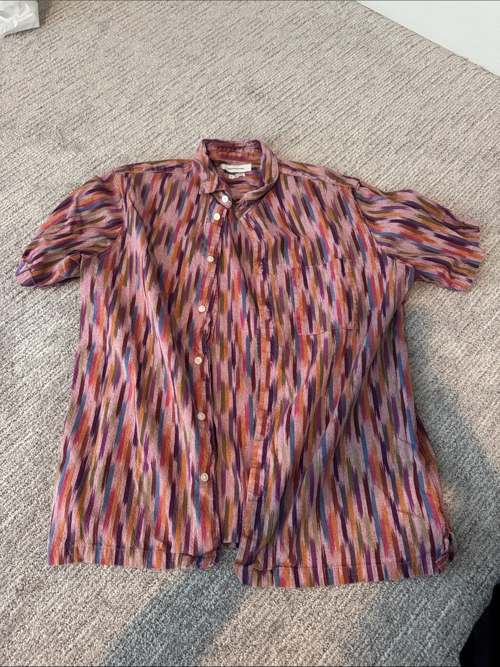 Urban Outfitters Short-Sleeve Patterned Shirt